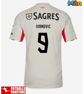 Benfica Franjo Ivanovic #9 Bortatröja 2025-26 Kortärmad